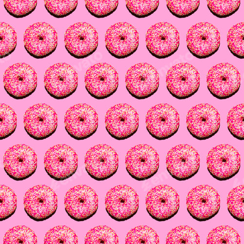 Preview: Donut Minimal background fashion art