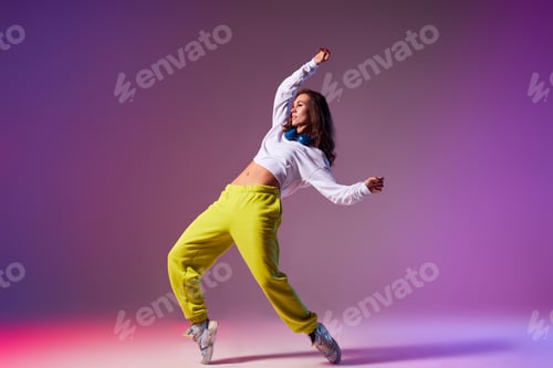 Preview: Beautiful dancer performing on stage