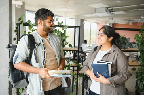 Preview: Young Asian Indian college students