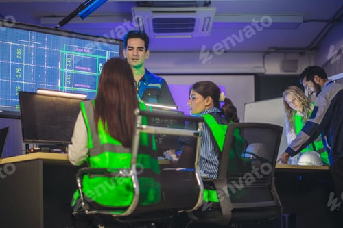Preview: Engineers Coordinating Real Time Monitoring, Digital Site Plans, and Emergency Response