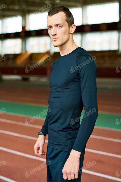 Preview: Portrait of Modern Sportsman