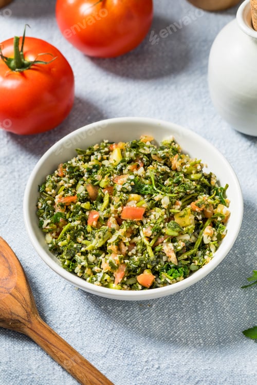 Preview: Healthy Homemade Tabbouleh Salad