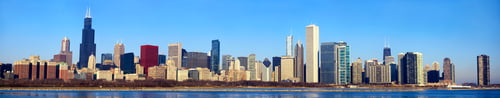 Preview: Chicago skyline panorama