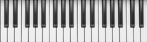 Preview: Dark Gray Synthesizer close up