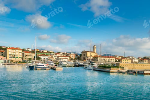 Preview: San Vincenzo Harbor and Town View, Tuscany coast