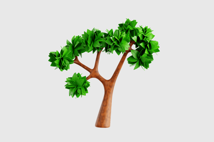 Preview: Low Poly 3D Tree