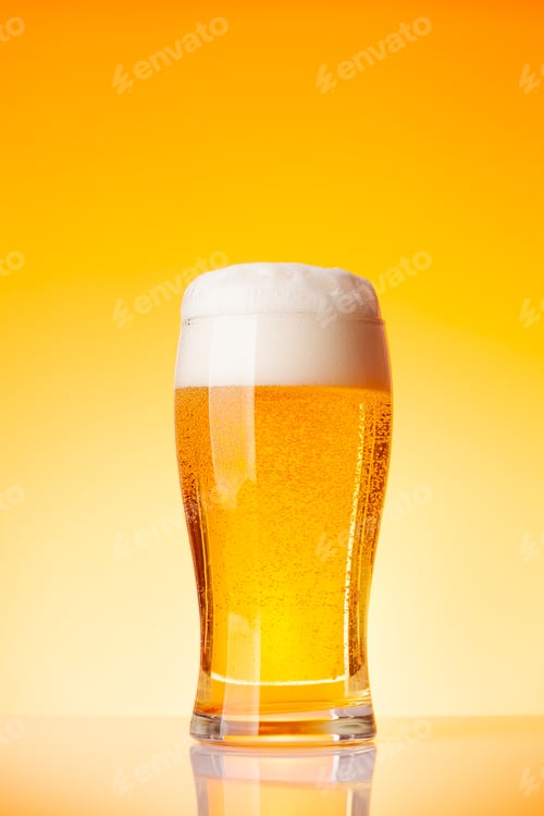 Preview: Glass with beer