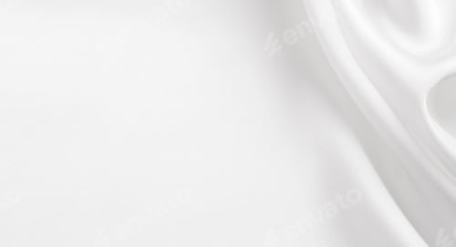 Preview: Abstract white fabric texture background. Cloth soft wave. Creases of satin, silk, and cotton.