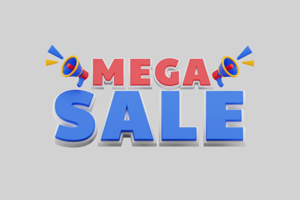 Preview: Mega Sale Promotion Text