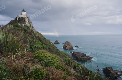 Nugget point, new zealand