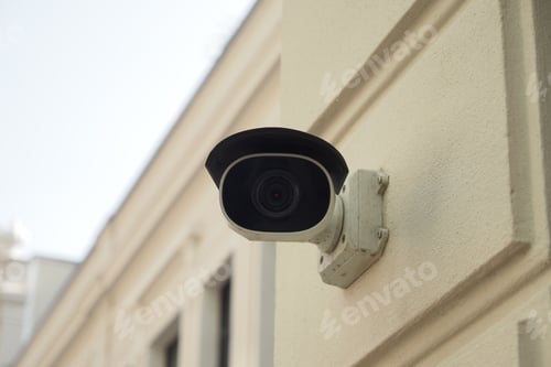 Preview: CCTV security camera operating outdoor