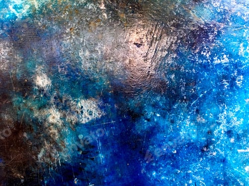Preview: Abstract blue marbles background