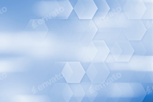 Preview: Blurred blue bokeh background