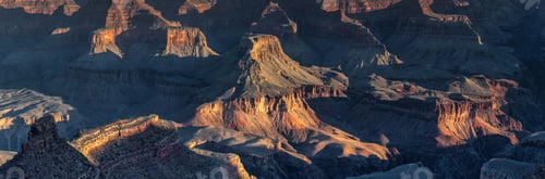 Preview: Aerial view of Inner bluffs in The Grand Canyon