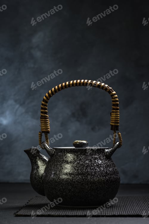 Preview: Oriental style ceramic tea pot