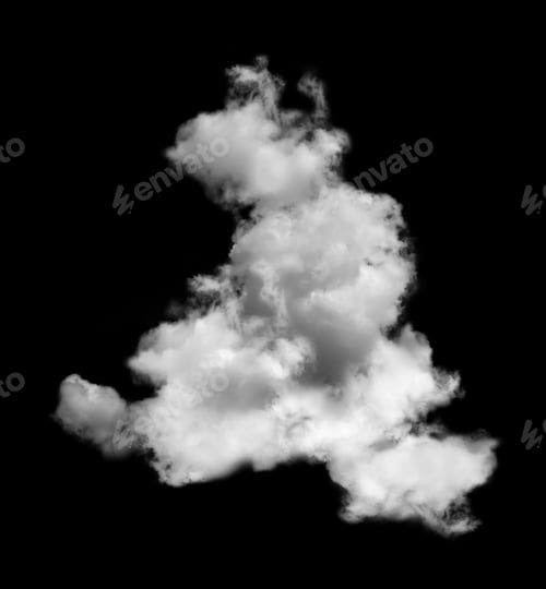 Preview: Clouds Sky surface texture isolated on black background,Abstract soft group fluffy Smoke, Steam