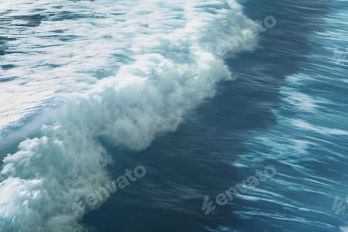 Crashing ocean waves textured background