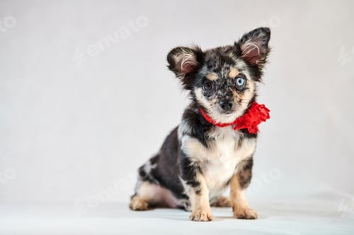 Preview: Chihuahua puppy with different eyes