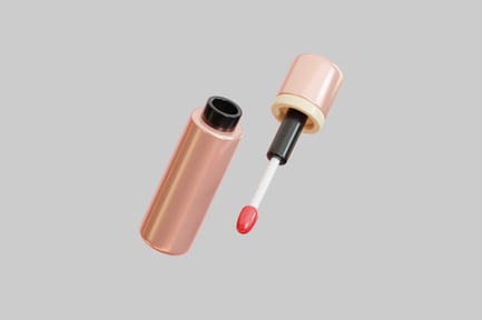 Preview: Open glossy rose lip gloss