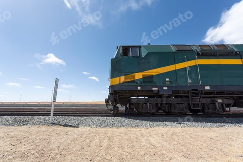 Preview: Train Lhasa to Shanghai stopped in station, Tibet