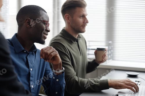 Preview: Cybersecurity Specialists Working in Office