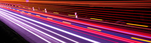Preview: lights of cars with night