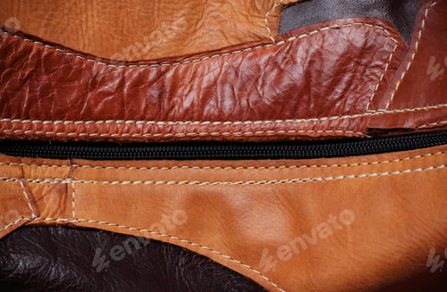 Preview: surface of leather with the background