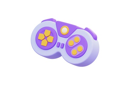 Preview: Game Controller 3D Illustration
