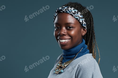 Preview: Young African American Woman Smiling