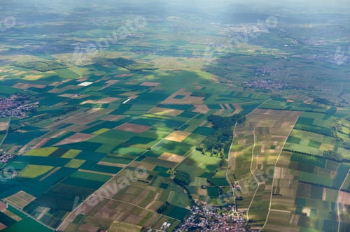 Preview: country side aerial view