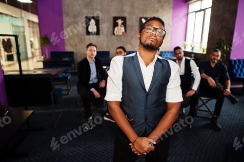 Preview: Multiethnic male bachelor mafia party