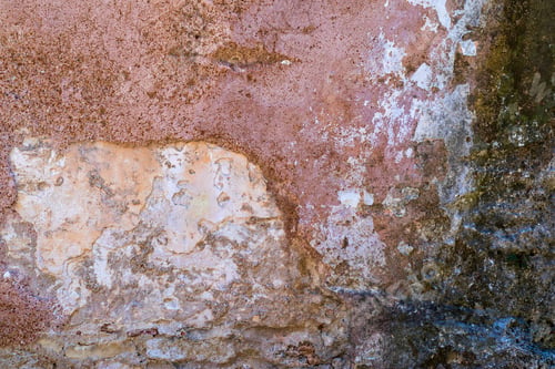 Preview: Fragment Abstract Texture Of An Old Wall With The Destroyed Plaster And With A Mold