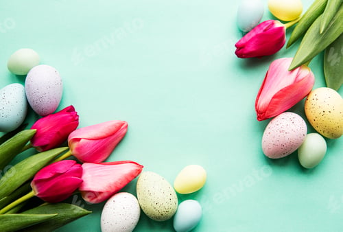 Preview: Easter holiday background
