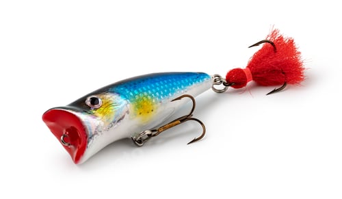 Preview: Fishing lure on white