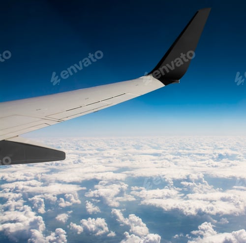Preview: Wing of an airplane