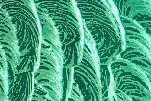 Preview: Drops- Liquid Foam. Fluid Aqua- Abstract Pattern Nature. Background- Cleansing Wash. Shampoo