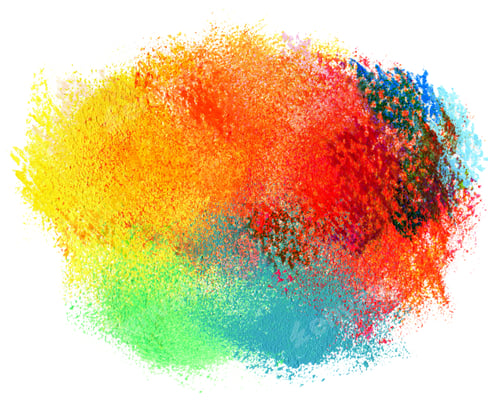 Preview: Abstract acrylic and watercolor painted background.
