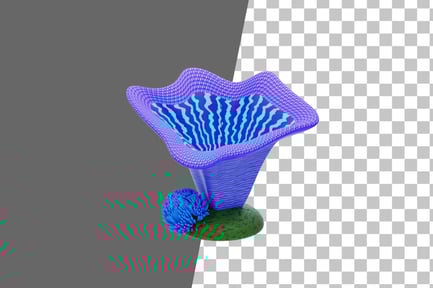 Preview: Funnel Coral 3D Icon
