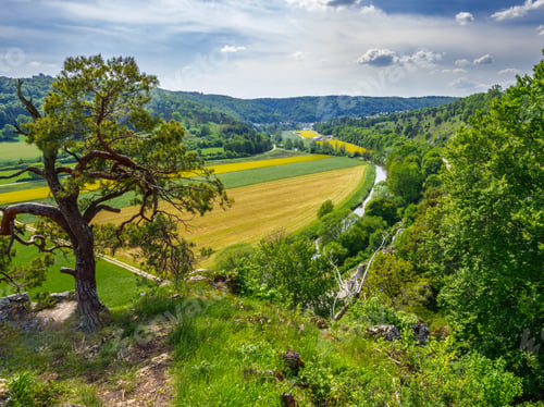 Preview: View over the Altmuehltal valley