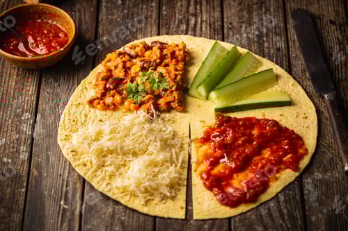 Preview: sandwich with ground meat