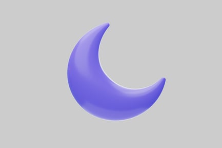 Preview: Crescent moon startup business icon