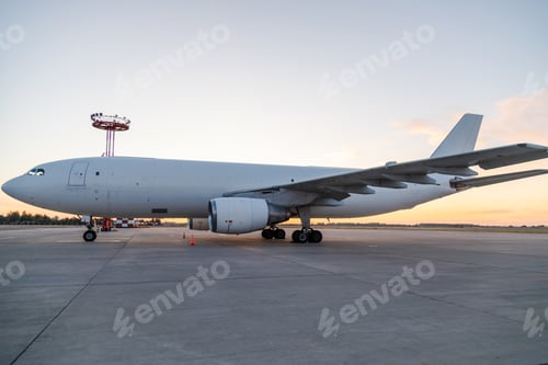 Preview: Airplane at the International Airport