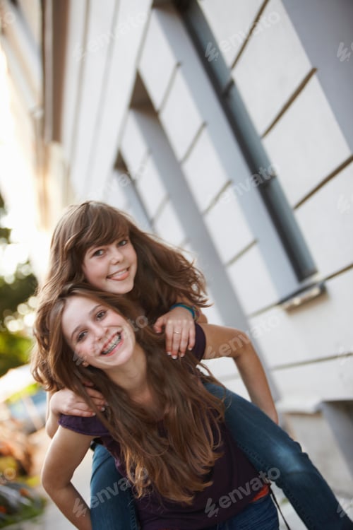 Preview: 2 girls having fun together