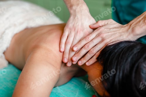 Preview: Women's Back and Neck Massage with Special Scrubber at Massage Parlor