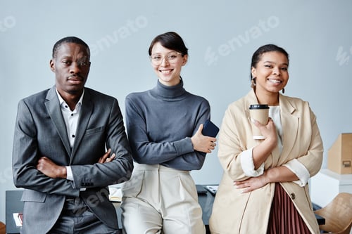 Preview: Diverse Business Team Candid