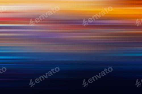 Preview: Abstract and technology background. Motion effect of colorful night light in city.