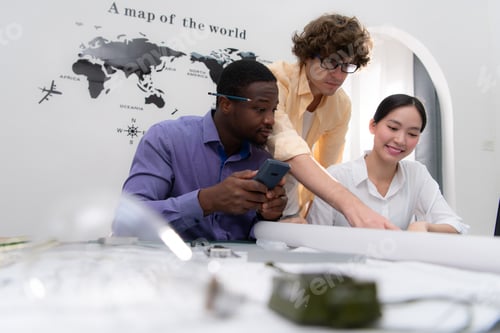 Preview: A multi-national team of architects and designers is meeting to brainstorm designs