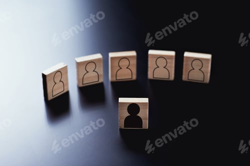 Preview: Concept of racism and misunderstanding between people, prejudice and discrimination