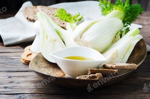 Preview: Fresh sweet fennel and olive oil