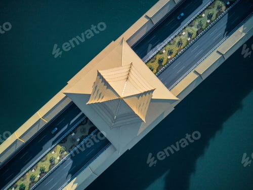 Preview: Aerial view of Fenghuangling Bridge, Liuzhou, Guangxi Zhuang Autonomous Region, China, Asia